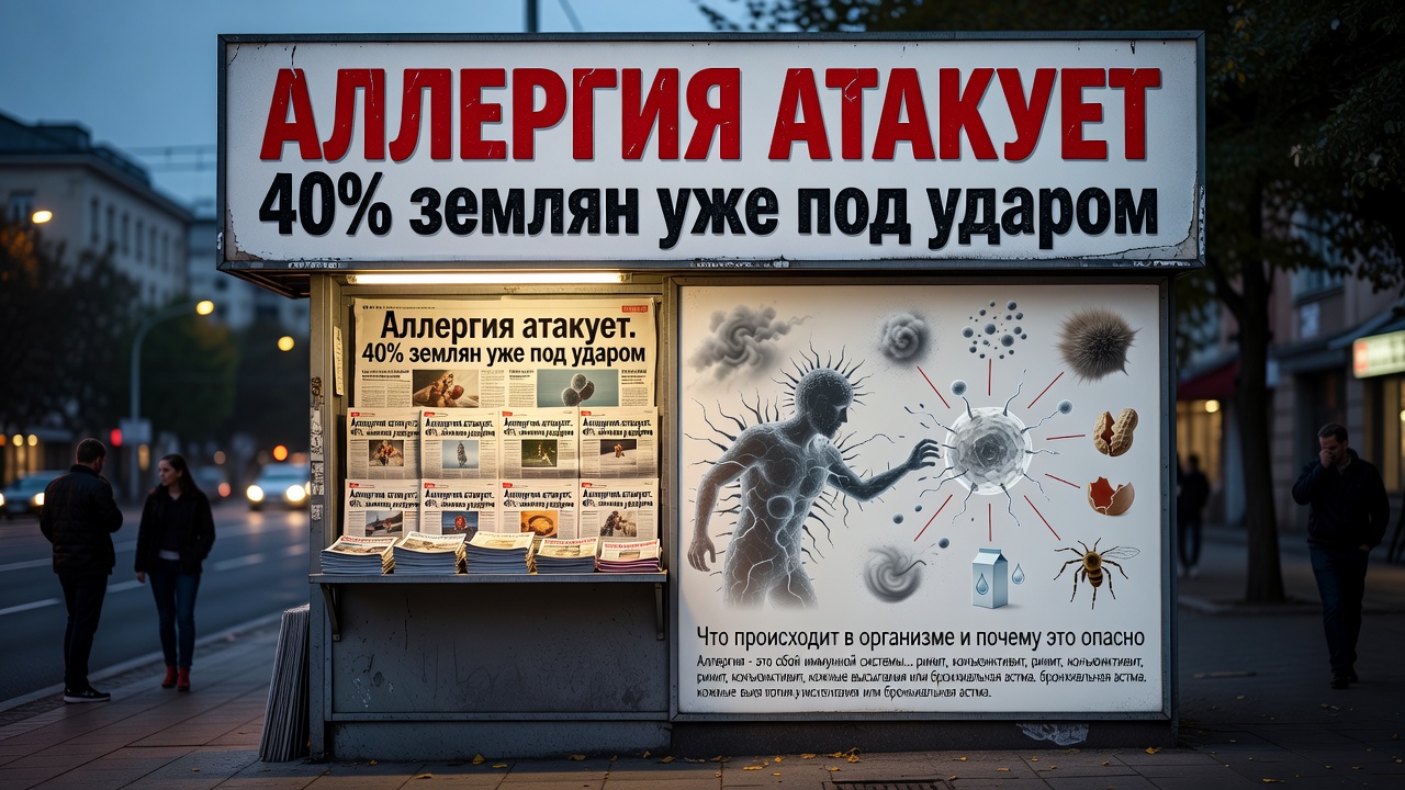 Аллергия атакует. 40% землян уже под ударом