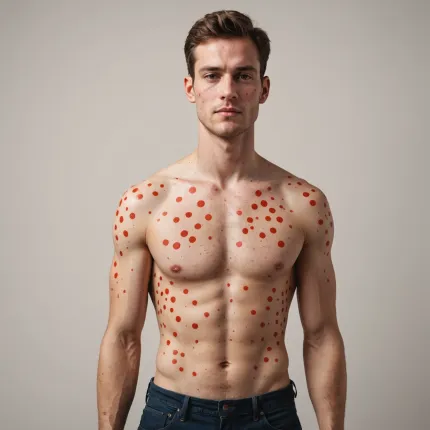 Мелкие красные точки на теле: фото и причины — когда обращаться к врачу